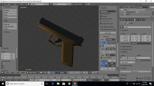 Low-Poly Glock preview image